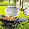 image:imageGasSaf 5FT Propane Hose Propane Adapter 1lb to 20lb Converter10 Feet