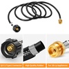 image:imageGasSaf 5FT Propane Hose Propane Adapter 1lb to 20lb Converter10 Feet
