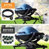 image:imageGasSaf 5FT Propane Hose Propane Adapter 1lb to 20lb Converter10 Feet