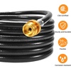 image:imageGasSaf 5FT Propane Hose Propane Adapter 1lb to 20lb Converter15 Feet