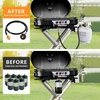 image:imageGasSaf 5FT Propane Hose Propane Adapter 1lb to 20lb Converter5 Feet
