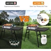image:imageGasSaf 5FT Propane Hose Propane Adapter 1lb to 20lb Converter6 Feet