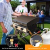 image:imageGasSaf 5FT Propane Regulator with Hose Griddles Regulator and Gauge4 Feet