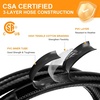 image:imageGasSaf 5FT Propane Regulator with Hose Griddles Regulator and Gauge4 Feet