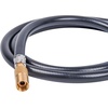 image:imageGasSaf 5FT Propane Regulator with Hose Griddles Regulator and Gauge5 FeetG