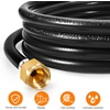 image:imageGasSaf 5FT Two Stage Propane Regulator with Hose15 Feet