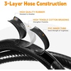 image:imageGasSaf 5FT Two Stage Propane Regulator with HosePOL 20 Feet