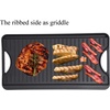 image:imageGasSaf Cast Iron Reversible Griddle With Handles 20 Inch x 105 Inch Big Grill Pan For Stovetop185 x 10 x 05