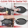 image:imageGasSaf Cast Iron Reversible Griddle With Handles 20 Inch x 105 Inch Big Grill Pan For StovetopG112x12