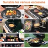 image:imageGasSaf Cast Iron Reversible Griddle With Handles 20 Inch x 105 Inch Big Grill Pan For StovetopG315x9