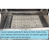 image:imageGasSaf Ceramic Brick Replacement for Barbeques Galore Grand Turbo Grand Hall Members Mark Grills 4 Packs Heat Plate Flame Tamer 7 116 L x 4 34 W x 12 H12Pack8 x 725 6 pcs
