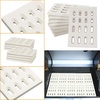 image:imageGasSaf Ceramic Brick Replacement for Barbeques Galore Grand Turbo Grand Hall Members Mark Grills 4 Packs Heat Plate Flame Tamer 7 116 L x 4 34 W x 12 H12Pack7116 x 434 8 pcs