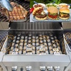 image:imageGasSaf Ceramic Briquettes Replacement for Select Turbo Nexgrill Gas Grill Models 2 x 2 x 08 inch Set of 50 pcs100Pack