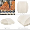 image:imageGasSaf Ceramic Briquettes Replacement for Select Turbo Nexgrill Gas Grill Models 2 x 2 x 08 inch Set of 50 pcs100Pack