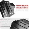 image:imageGasSaf Heat Deflector Replacement for Weber 7622 65505 Genesis 300 Series E310 E320 E330 S310 S320 S330 Grill Part with Front Control Knobs 2011 amp Newer Porcelain enameled Heat PlatesBlack Porcelain Steel