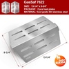 image:imageGasSaf Heat Deflector Replacement for Weber 7622 65505 Genesis 300 Series E310 E320 E330 S310 S320 S330 Grill Part with Front Control Knobs 2011 amp Newer Porcelain enameled Heat PlatesSilver 304 Stainless Steel