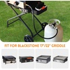 image:imageGasSaf Propane Regulator with Hose 4 Feet Griddle Propane Adapter Fits3 FT