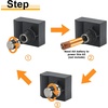 image:imageGasSaf Spark Generator 1 Outlet Push Button Electronic Igniter3 Outlet Tact Push Button