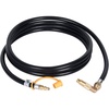 image:imageGasSaf 12FT RV Quick Connect Propane Hose12 Feet  Adapter