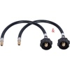 image:imageGasSaf 12inch RV Propane Hose Camper Propane Hose1 Feet