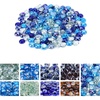 image:imageGasSaf 34 Inch Blended Fire Glass Beads for Outdoor Fire Pit 10 PoundBlended