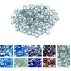 image:imageGasSaf 34 Inch Blended Fire Glass Beads for Outdoor Fire Pit 10 PoundCrystal Clear