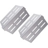 image:imageGasSaf Heat Deflector Replacement for Weber 65505 7622 Genesis 300 Series2011Newer E310 E320 E330 S310 S320 S330 with FrontMounted Control Grill Parts for Weber 62756 2PCS 13 14 x 8 347622