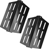image:imageGasSaf Heat Deflector Replacement for Weber 7622 65505 Genesis 300 Series E310 E320 E330 S310 S320 S330 Grill Part with Front Control Knobs 2011 amp Newer Porcelain enameled Heat PlatesBlack Porcelain Steel