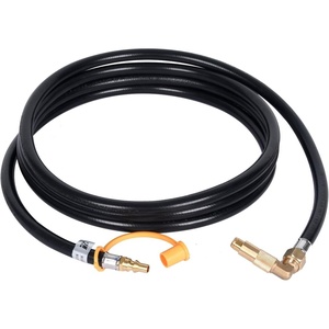 image:imageGasSaf 12FT RV Quick Connect Propane Hose12 Feet  Adapter