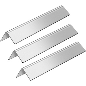 image:imageGasSaf 153 inch Flavorizer Bars Replacement for Weber 7635 Spirit 200 Series Spirit E210 S210 E220 S22020132016 3Pack 304 Stainless Steel Durable Flavor Bars153L x35W x25Hfor Spirit 200 Front7635 Stainless Steel