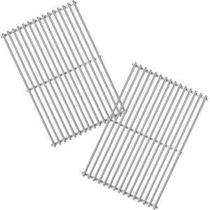 image:imageGasSaf 195 Grill Grates for Weber Genesis 300 Weber Genesis Grill Grates 7524 7528 7MM SUS304 Replacement Parts for E310 E320 E330 S310 S320 S33020072016 Pit Boss PB700 Series Cooking Grids175 x 119 x 05