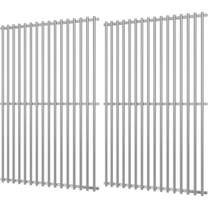 image:imageGasSaf 195 Grill Grates for Weber Genesis 300 Weber Genesis Grill Grates 7524 7528 7MM SUS304 Replacement Parts for E310 E320 E330 S310 S320 S33020072016 Pit Boss PB700 Series Cooking Grids195 x 129 x 05