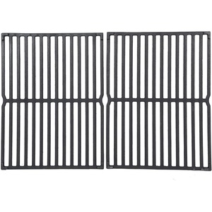 image:imageGasSaf 195 inch Grill Grates Replacement for Weber 7524 7528 Genesis 300 E310 E320 E330 S310 S320 S330 EP310 EP320 EP330 Gas Grill Set of 2 Cast Iron Cooking Grid Grates195 x 129 x 05150 x 1125