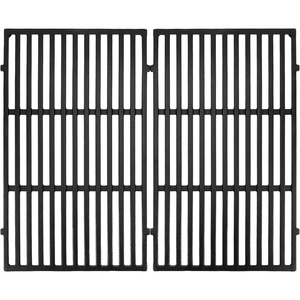 image:imageGasSaf 195 inch Grill Grates Replacement for Weber 7524 7528 Genesis 300 E310 E320 E330 S310 S320 S330 EP310 EP320 EP330 Gas Grill Set of 2 Cast Iron Cooking Grid Grates195 x 129 x 05195 x 129
