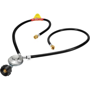 image:imageGasSaf 2 Feet YSplitter Low Pressure Propane Regulator Double Hose3 Feet