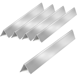 image:imageGasSaf 245 inch Flavorizer Bar Replacement for Weber 7539 7540 Genesis 300 Series E310 E320 S310 S320 EPCEP 310 amp 320 with Side Mounted Control Panels 5Pack Stainless Steel Flavor Bar175304