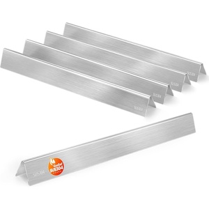 image:imageGasSaf 245 inch Flavorizer Bar Replacement for Weber 7539 7540 Genesis 300 Series E310 E320 S310 S320 EPCEP 310 amp 320 with Side Mounted Control Panels 5Pack Stainless Steel Flavor Bar215304