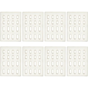image:imageGasSaf Ceramic Brick Replacement for Barbeques Galore Grand Turbo Grand Hall Members Mark Grills 4 Packs Heat Plate Flame Tamer 7 116 L x 4 34 W x 12 H12Pack7116 x 434 8 pcs