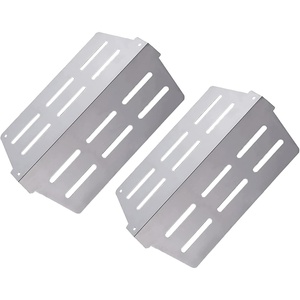 image:imageGasSaf Heat Deflector Replacement for Weber 65505 7622 Genesis 300 Series2011Newer E310 E320 E330 S310 S320 S330 with FrontMounted Control Grill Parts for Weber 62756 2PCS 13 14 x 8 347622