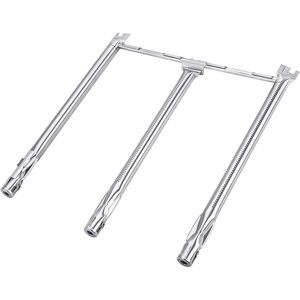 image:imageGassaf 18 inch Burner Tube Set Replace for Weber 69785 Weber Spirit 200 Spirit E210 S210 E220 S220 Series Gas Grills with Up Front Controls2013 Model Years and NewerStainless Steel durable Burner18 x 1514